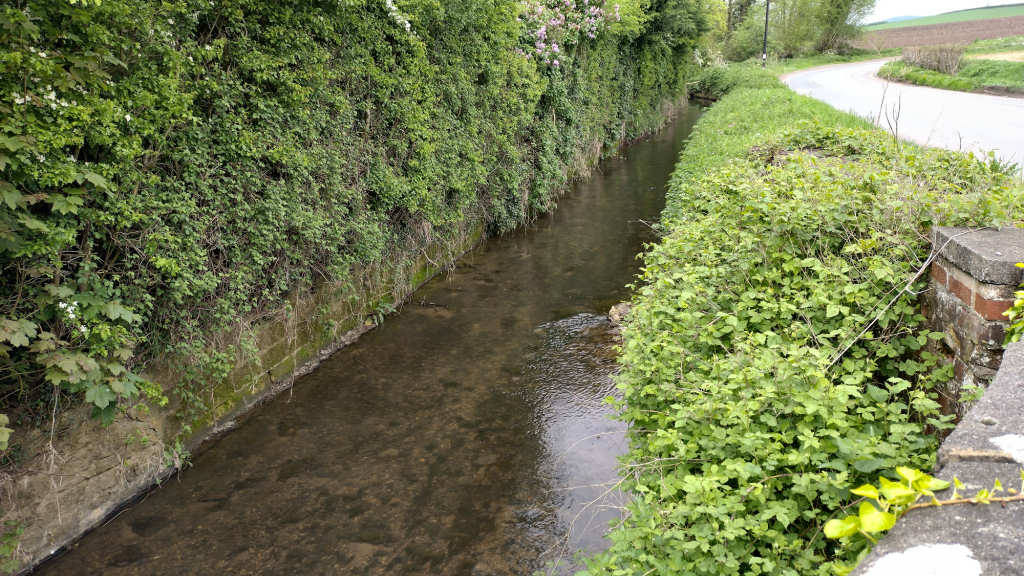 Photo of the river above the Mill Bridge